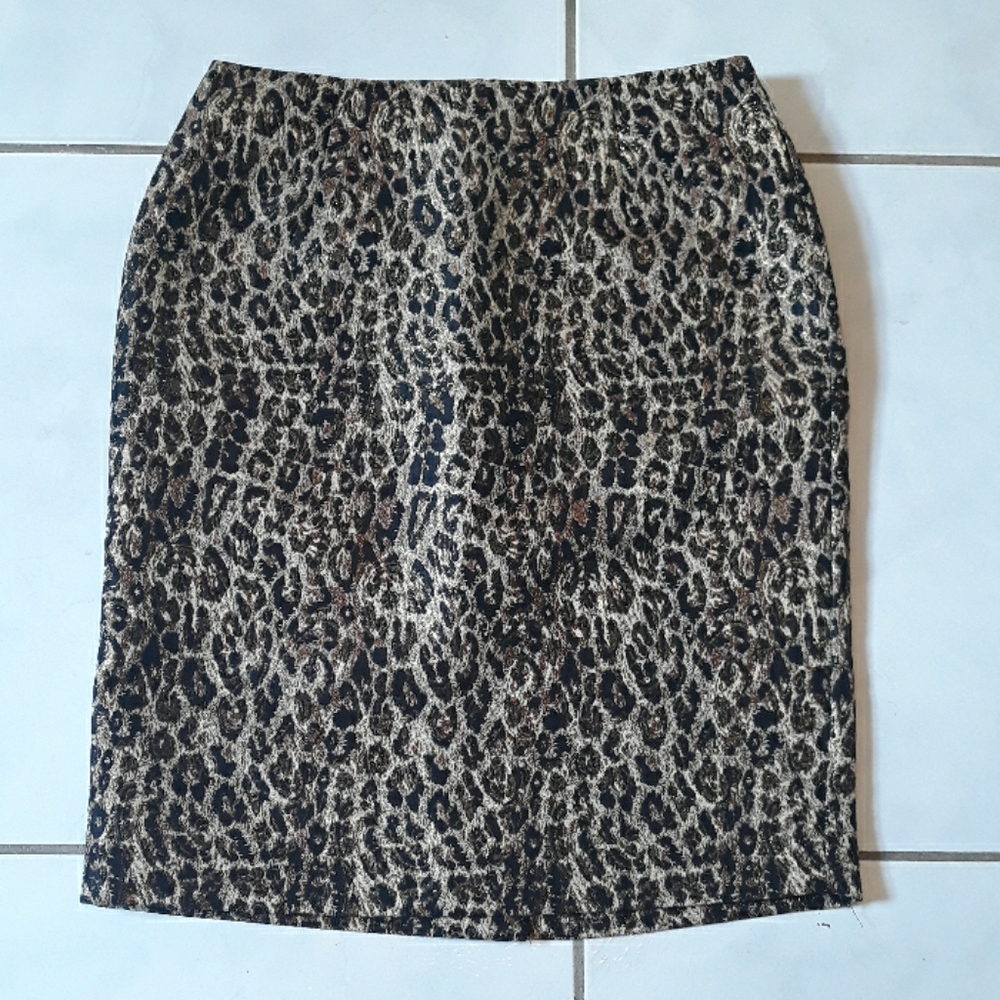 ~A Sunny Leigh leopard skirt~